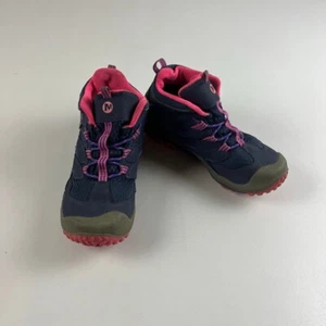 Merrell Shoes Kids 5.5 Chameleon 5M Mid purple Waterproof Hiking Trail Boots - Picture 1 of 6