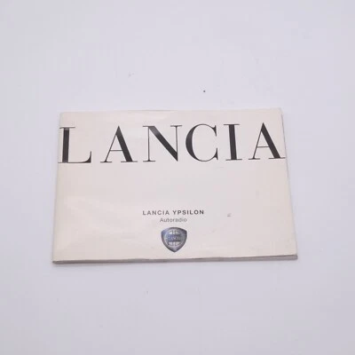 LIBRETTO AUTORADIO LANCIA YPSILON 2005 ITALIANO - Immagine 1 di 4