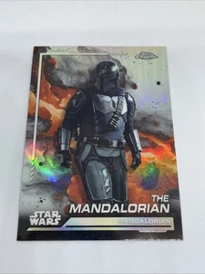 2024 Topps Chrome Star Wars The Mandalorian #21 Refractor - Bild 1 von 2