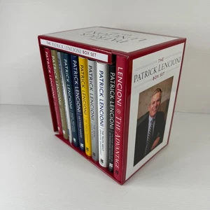 The Patrick Lencioni Box Set 2016 10x Hardcover Book In Slipcase - 9781119365563 - Picture 1 of 24