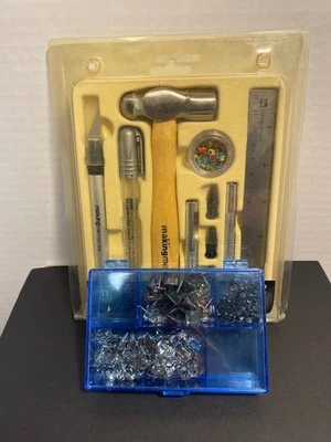 Making Memories Scrapbook Tool Kit and container of misc. brads - image 1 of 4