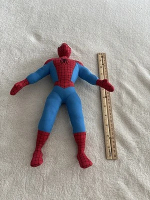 Marvel Kids Spider-Man Universal Studios 12 in Plush Poseable Used - Image 1 of 2