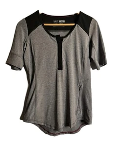 5.11 TACTICAL WOMEN'S SHIRT GRAY BLACK XS COTTON POLYESTER   - Picture 1 of 7