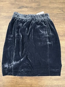 J Crew Samt Pull-On Rock Midnight Navy Gr. Medium M G9355 Neu mit Etikett J. Crew - Bild 1 von 6