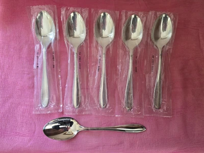WMF Innsbruck  6 Menülöffel - Löffel versilbert 90  L 20 cm Top unbenutzt - Bild 1 von 4
