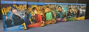 Harry Potter Ultimate Edition BLU-RAY COLLECTION Years 1-6 RARE OOP π₯π₯ - Picture 1 of 17