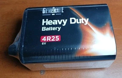 Generar batería de linterna de alta resistencia 4R25 6 voltios ENVÍO DESDE EE. UU. Foto 1 de 4