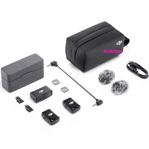 DJI Mic 2 (2TX + 1RX + ChargingCase) Advanced Mini Wireless Microphone - Picture 1 of 13