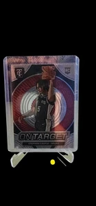 2024-25 PANINI TOTALLY CERTIFIED STEPHON CASTLE RC ON TARGET MIRROR #24 - Picture 1 of 3