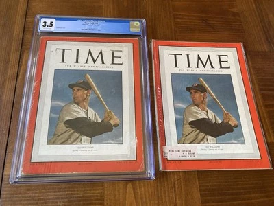 Ted Williams Time CGC 3,5 OW (1ª portada-1950)- No Sports Illustrated + extra Foto 1 de 4