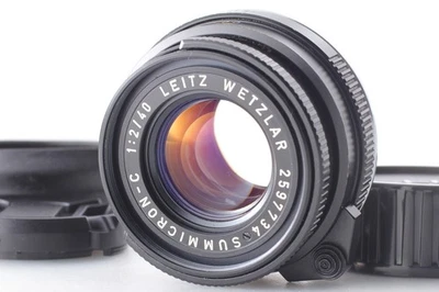 [Near MINT] LEITZ WETZLAR Summicron C 40mm F/2 11542 for Leica M CLE From JAPAN - Image 1 of 4