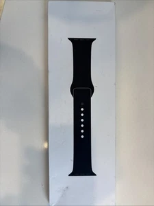 Genuine Apple Black Sport Band 42mm S/M For Apple Watch Series 10 - Zdjęcie 1 z 5