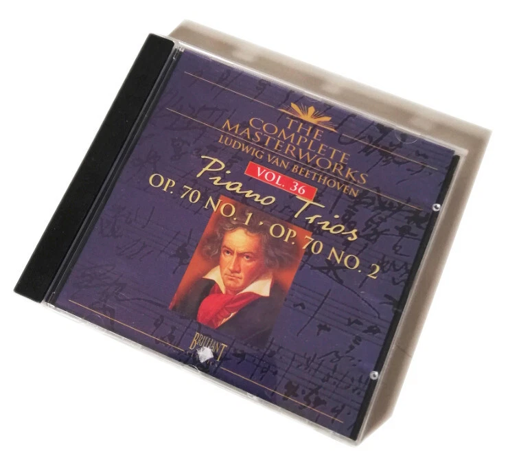 ●  Ludwig van Beethoven COMPLETE MASTERWORKS VOL. 36 Piano Trios op.70,1/2 CD - Bild 1 von 1