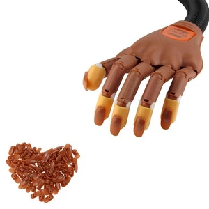 Nail Trainer Übungshand Nailtrainer mit Beweglichen Arm inkl 100 Übungsnägeln - Bild 1 von 4