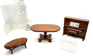 MINI DREAMS ~ Organ, Oval Dinning Table, Coffee Table & Toy Chest ~ Open Box - Picture 1 of 12