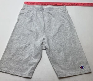 Champion YouthGirl size L 12-14 White-gray Heather Motorcycle Shorts - Picture 1 of 7