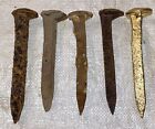 LOT OF 5 ANTIQUE RAILROAD SPIKES