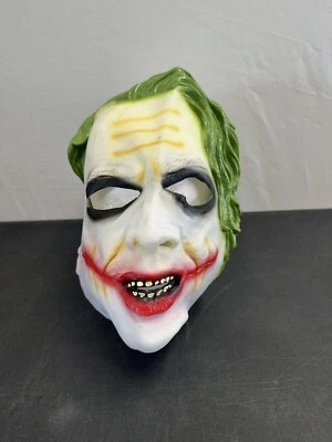 Rubie's Batman Dark Knight Trilogy 2019 The Joker Mask Heath Ledger talla única Foto 1 de 4