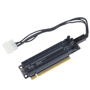 PCIe-Bifurcation X16 to X8X8 PCI-E 4.0 X16 1 To 2 Expansion Card Split Card - Picture 1 of 14