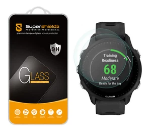 2X Supershieldz Tempered Glass Screen Protector for Garmin Forerunner 955/Solar - Picture 1 of 5