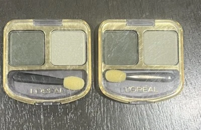 L'Oreal Soft Effects Eye Shadow Duo FOREST Matte/Perle Lot of 2 *NEW* - Image 1 of 2