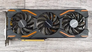 Gigabyte Nvidia GeForce GTX 1080 Windforce OC Graphics Card (GPU) 8GB - Picture 1 of 8