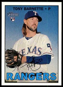 2016 Topps Heritage Tony Barnette RC RC #688 12701