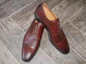 Zapatos de vestir de cuero marrón WOW para hombre MAGNANNI Samson Puntera 14 Portugal $395 NUEVO - Imagen 1 de 5