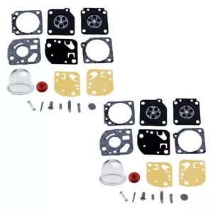 2pcs Carburetor Rebuild kit For 180090 791-180090 fit Zama RB-29 Ryobi Blower - Picture 1 of 1