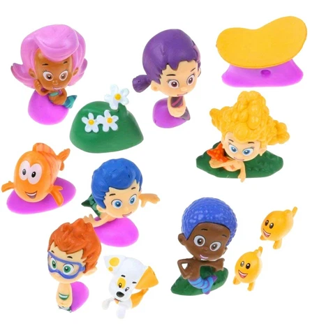 Bubble Guppies 12 pcs Cake Toppers Cover