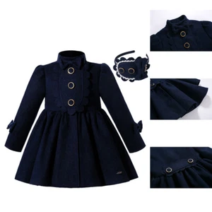 Children Winter Outerwear Girls Jacket Coat Long Sleeve Thick Parka Casual US - Picture 1 of 12