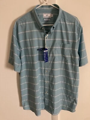 Southern Tide NWT Intercoastal Shirt Men’s Size XL Blue Striped Stretch NEW - Image 1 of 4