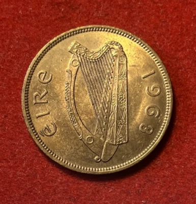 Ireland Penny 1968 Bronze Coin KM#11 T6441 - Image 1 of 2