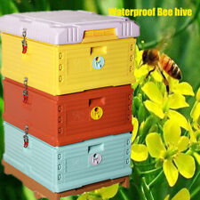 Waterproof Bee House Hive Box Beekeeping Bees Keeping Beehive Without Frames US