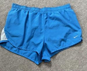 Nike Dri-Fit Women's Running Short S Blue Standard Fit - Picture 1 of 11