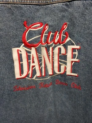 VINTAGE CLUB DANCE Mens Jacket Size L Port Authority TNN CINETEL Rockabilly  - Image 1 of 4