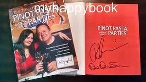 SIGNIERT Pinot, Pasta und Politik von Dee Dee Sorvino und Paul Sorvino, neu, Auto - Bild 1 von 6