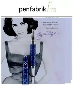 MONTBLANC - Muses Edition - Elizabeth Taylor - Fountain Pen - 125501 New + Box - Picture 1 of 6