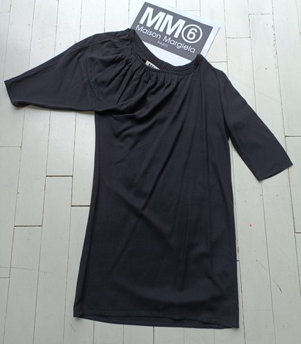 MAISON MARGIELA Maison Martin Margiela Piccolo Abito Nero LBD Taglia S Spalla