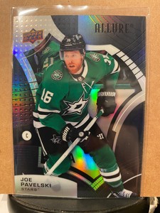 2021-22 Upper Deck Allure Black Rainbow #74 Joe Pavelski--FREE SHIPPING