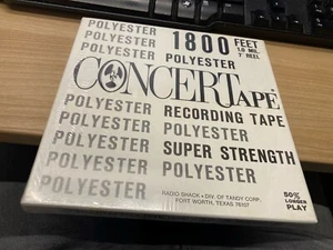 Concertape 1800 feet 7" reel ,neu - Picture 1 of 6