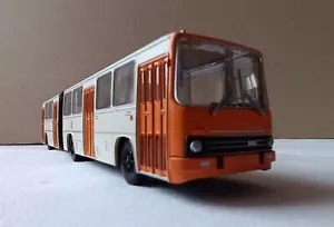 Brekina Ikarus 280 Bus BVB Berlin orange weiß 59703, Gelenkbus mit OVP - Bild 1 von 6