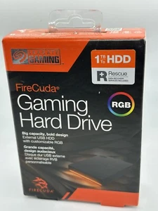 New Seagate FireCuda 1TB External USB HDD Gaming Hard Drive STKL1000400 - Picture 1 of 3