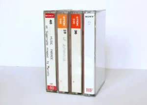 4 Audio cassette stereo lotto musica musicassetta 01 Usate - Foto 1 di 2