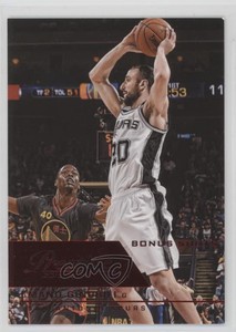 2015-16 Panini Prestige Bonus Shots Red /199 Manu Ginobili #46 HOF