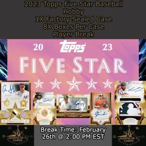Sam Rice - 2023 Topps Five Star Baseball Hobby 1X Case Player BREAK #4
