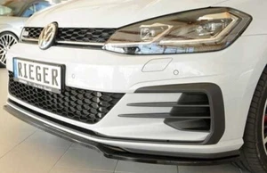VW GOLF 7 MK7 VII GTI / GTD Front Lower Bumper Spoiler Splitter - Imagen 1 de 4