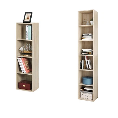4 6 Cube Bookcase Storage Shelving Display Stand Bookshelf Unit Cabinet Cupboard - Image 1 of 4