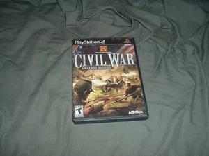 Civil Wars a Nation Divided PS2 with Case and Manual Playstation 2 - Picture 1 of 1