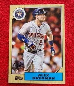 2022 TOPPS SERIES 1 - 1987 Topps 35th Anniversary #T87-81 Alex Bregman - Picture 1 of 2